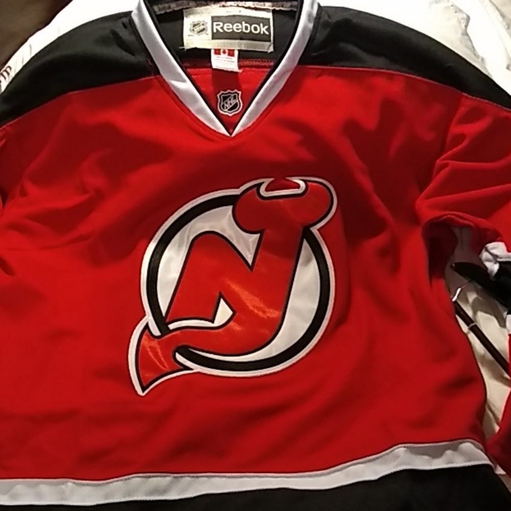 New Jersey devil's hockey jersey(size 56)